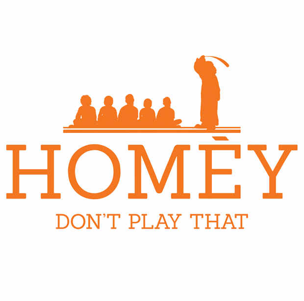 funny Homey Da Clown Don't Play Thaty white tee