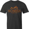 Funny homies compton homes fashion wear black men's tshirt