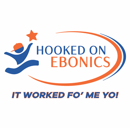 Hooked On Ebonics  Hooked on Phonics thug life urban street wear parody t-shirt white 