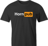 Funny Horn Pub Pornhub Parody men's T-Shirt