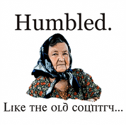 Funny weird humbled like the old country white t-shirt
