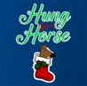 funny and Hilarious horse stocking stuffer for x-mas and christmas holiday season  Parody t-shirt Royal Blue