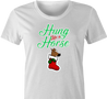 funny and Hilarious horse stocking stuffer for x-mas and christmas holiday season  Parody women's t-shirt white 