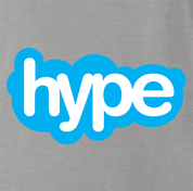 funny Hype Dope Savage Skype Ash Grey t-shirt
