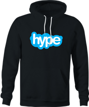 funny Hype Dope Savage Skype black hoodie