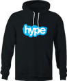 funny Hype Dope Savage Skype black hoodie