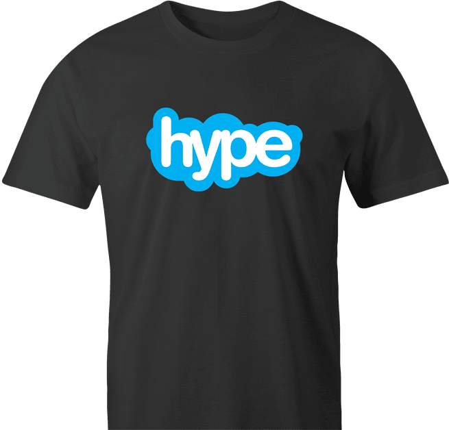 funny Hype Dope Savage Skype men's t-shirt