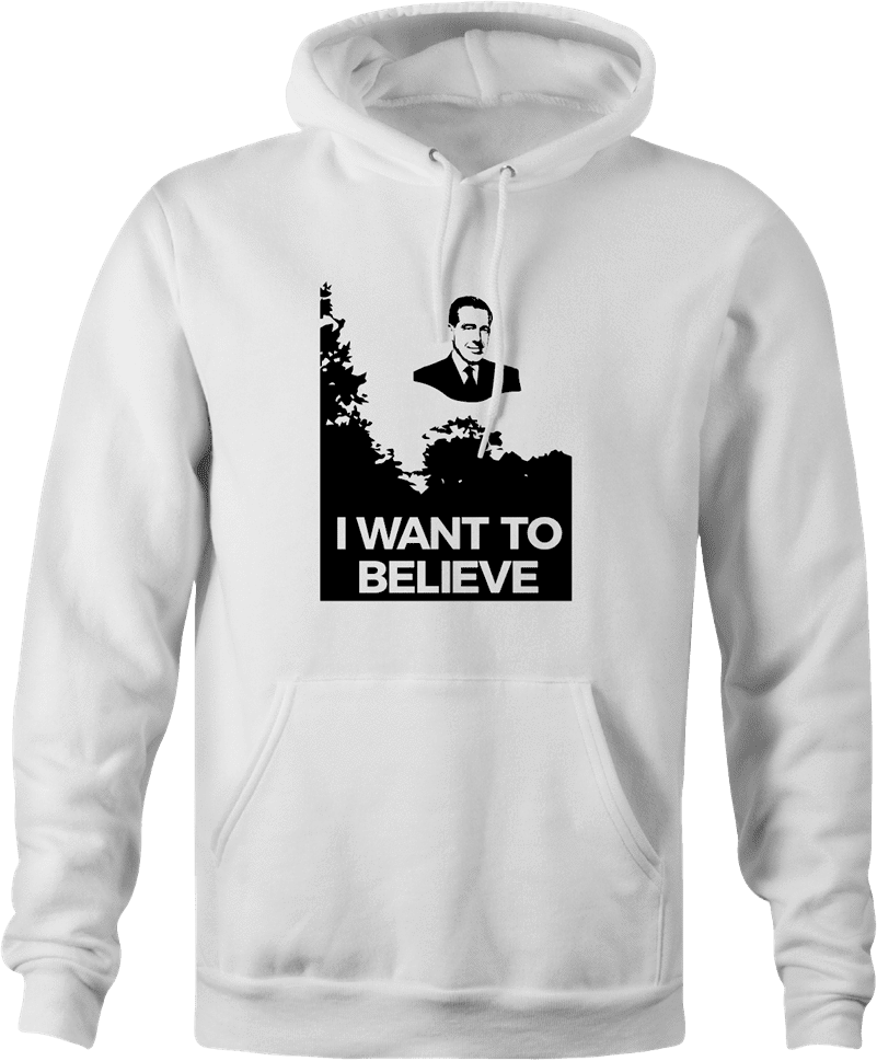 i want to believe brian williams alien white hoodie