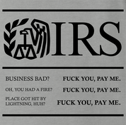 Funny IRS Pualy from Goodfellas fuck you pay me men's ash grey t-shirt