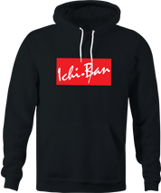 Funny Ichiban Number One Mashup Parody Black Hoodie