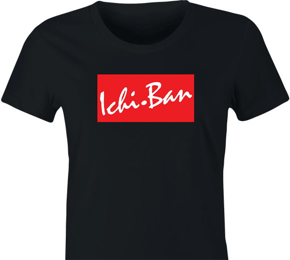 Funny Ichiban Number One Mashup Parody Women's Black