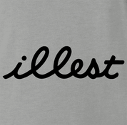 funny titlest pga golf parody illest golfer t-shirt grey