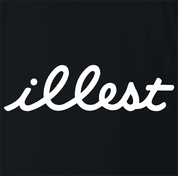 funny titlest pga golf parody illest golfer t-shirt black