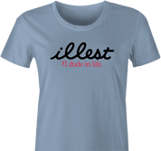 funny titlest pga golf parody illest golfer women's t-shirt