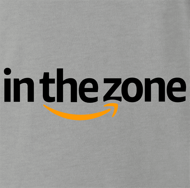 Funny in The Zone Amazon Mashup Parody Ash Grey T-Shirt
