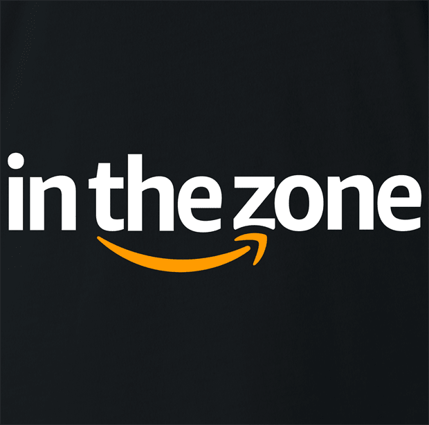 Funny in The Zone Amazon Mashup Parody Black T-Shirt