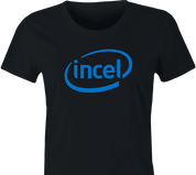 Funny Incel Inside | Involuntary Celibates Parody Women's Black