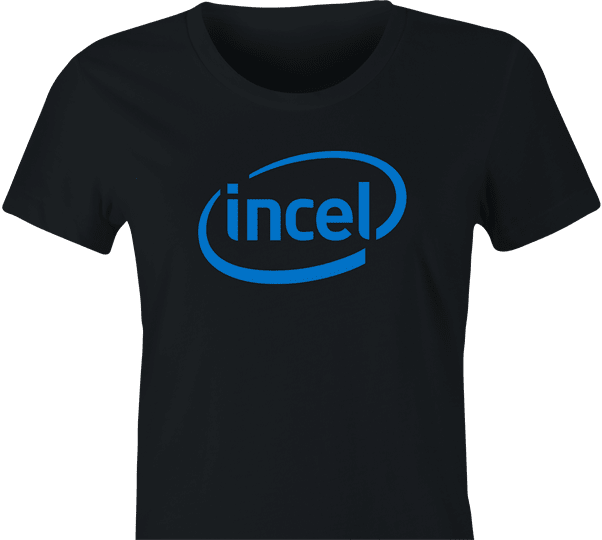 Funny Incel Inside | Involuntary Celibates Parody Women's Black
