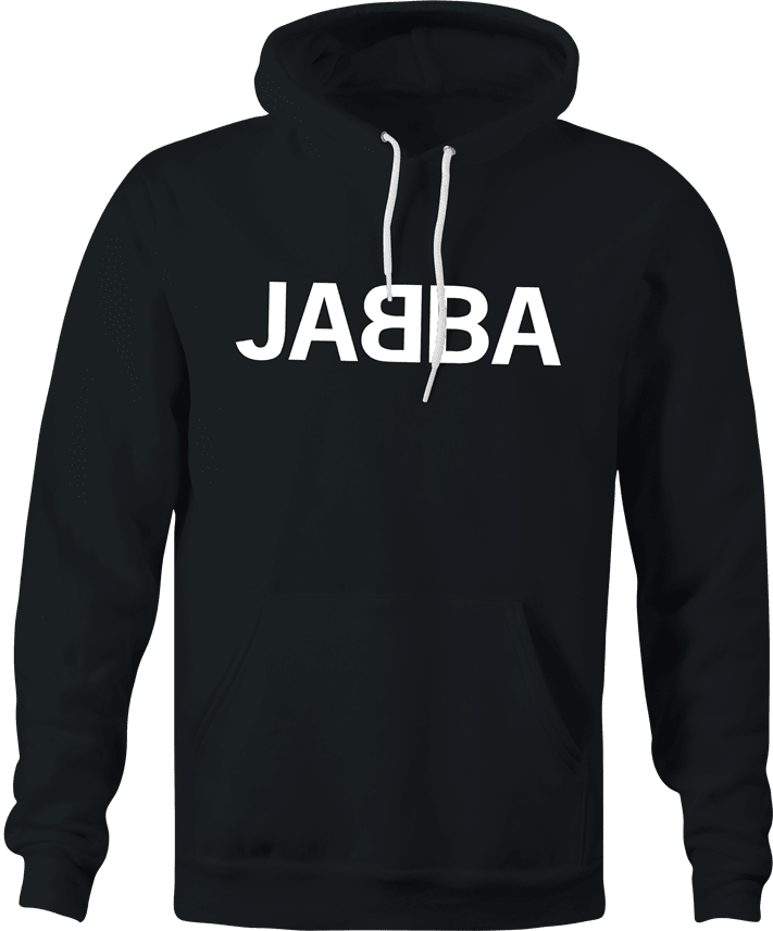 Funny Jabba the Hutt Abba Swedish Pop Music Mashup Parody Black Hoodie