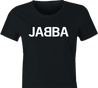 Funny Jabba the Hutt Abba Swedish Pop Music Mashup Parody Women's Black