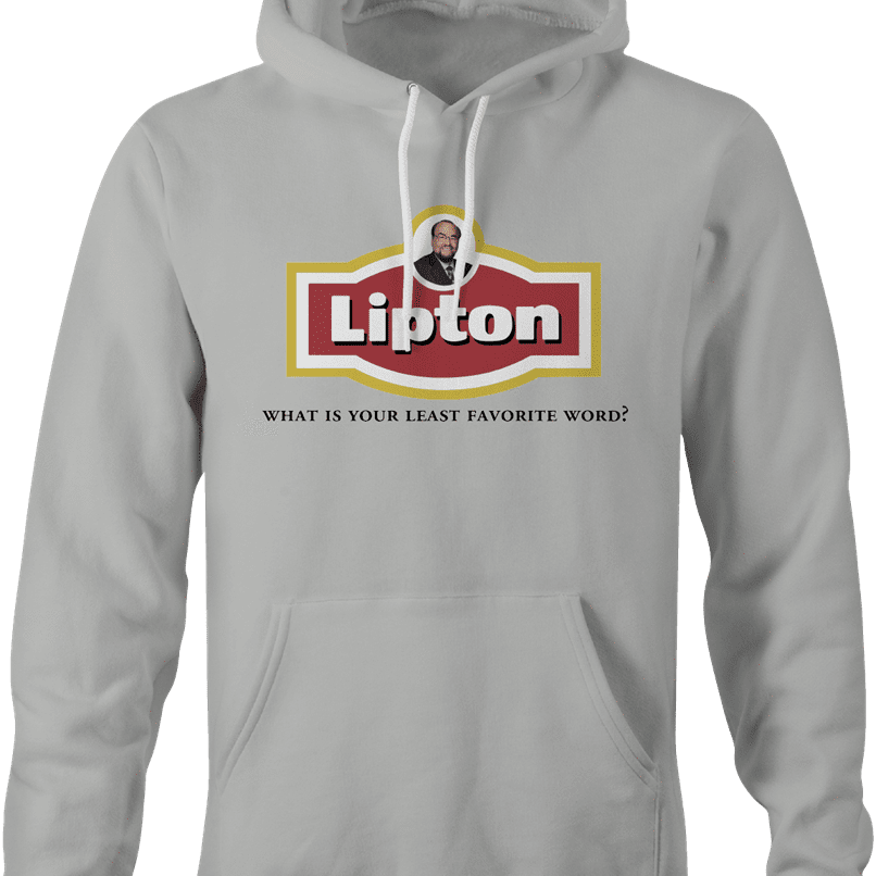 Funny James lipton soup - actor's studio ash t-hoodie