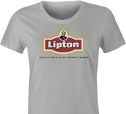 Funny James lipton soup - actor's studio women's ash t-shirt