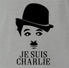 je suis charlie chaplin ash grey t-shirt
