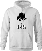 je suis charlie chaplin white hoodie