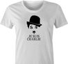 je suis charlie chaplin white women's t-shirt