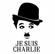 je suis charlie chaplin white tee