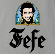 funny Pablo Escobar Jefe De Jefes Beer Parody ash grey t-shirt