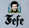 funny Pablo Escobar Jefe De Jefes Beer Parody light Blue t-shirt