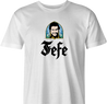 funny Pablo Escobar Jefe De Jefes Beer Parody white men's t-shirt