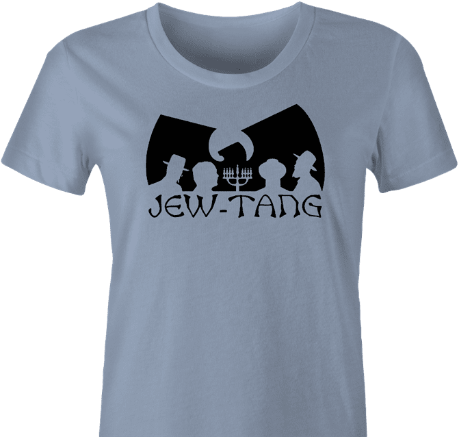 Funny Jewish Humor Jew Tang Clan women's t-shirt