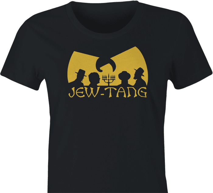 Funny Jewish Israel Humor Jew Tang Clan women's t-shirt