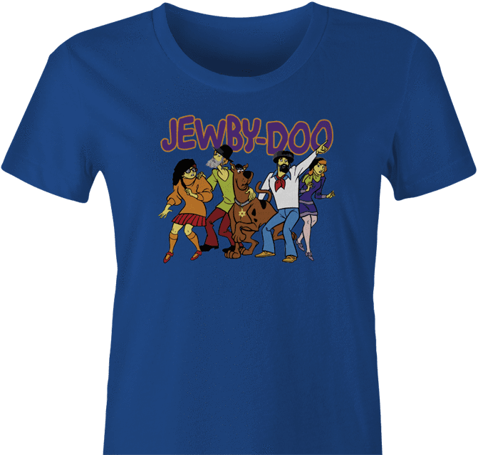 Funny jewish scooby jew women's t-shirt