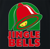 funny Taco Bell Jingle Bells Christmas Holiday Parody Tshirt t-shirt black 