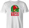 funny Taco Bell Jingle Bells Christmas Holiday Parody Tshirt men's t-shirt white 
