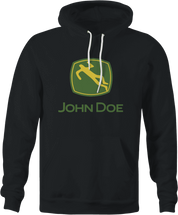 Funny John Doe John Deer Parody  hoodie