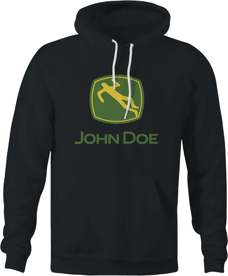 John Deere Felpa Hooded Sweatshirt Embossed Logo