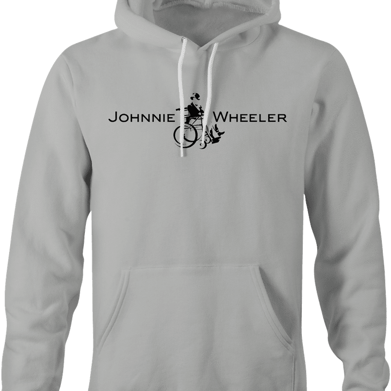 Funny Johnnie walker wheelchair parody ash hoodie