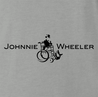 Funny Johnnie walker wheelchair parody ash t-shirt 