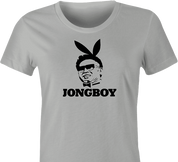 kim jong un jongboy north korean playboy  women's ash t-shirt