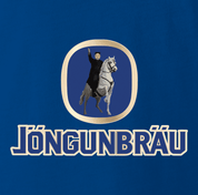 Funny north korea beer kim jong un lowenbrau royal blue t-shirt