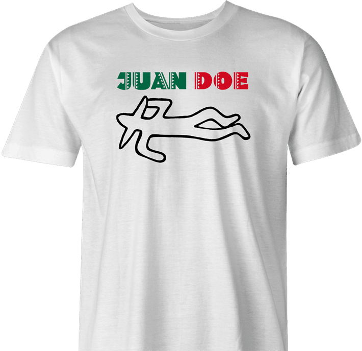 Funny Mexican Juan Doe men's t-shirt