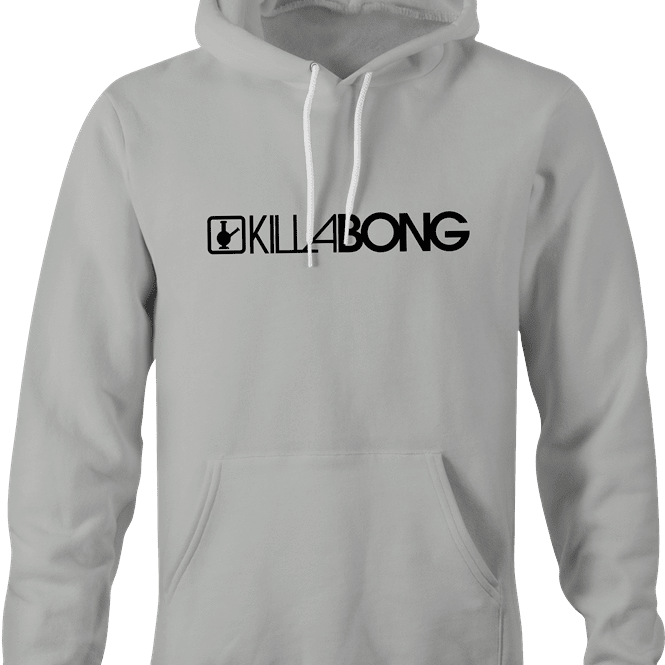 funny Killer Bong Weed Parody t-shirt Ash Grey hoodie
