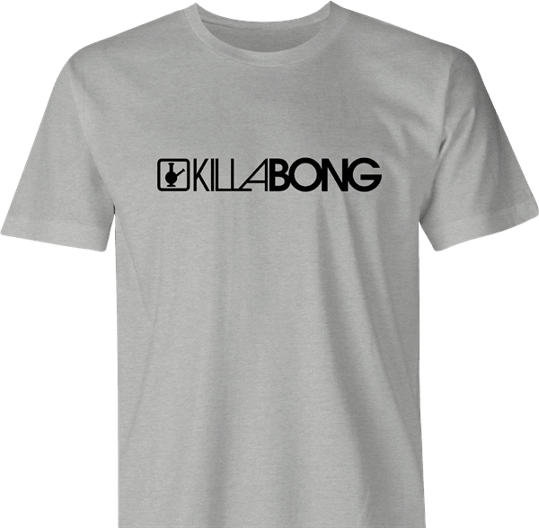 funny Killer Bong Weed Parody men's t-shirt
