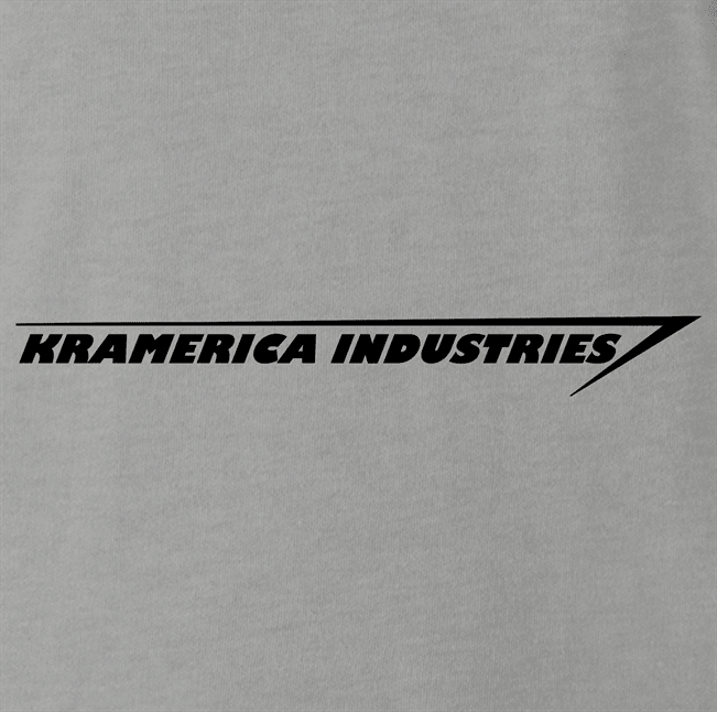 Funny Seinfeld Kramerica Industries Parody Ash Grey T-Shirt