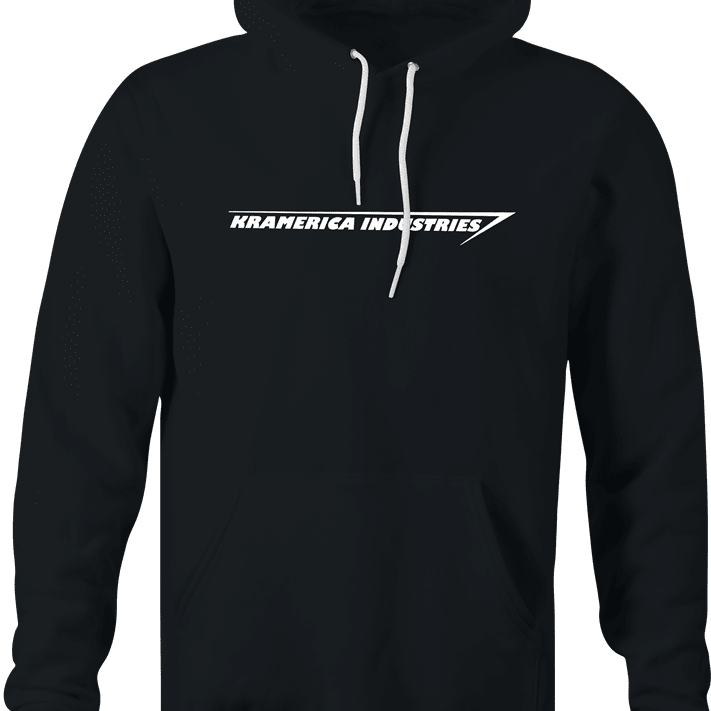 Funny Seinfeld Kramerica Industries Parody Black Hoodie