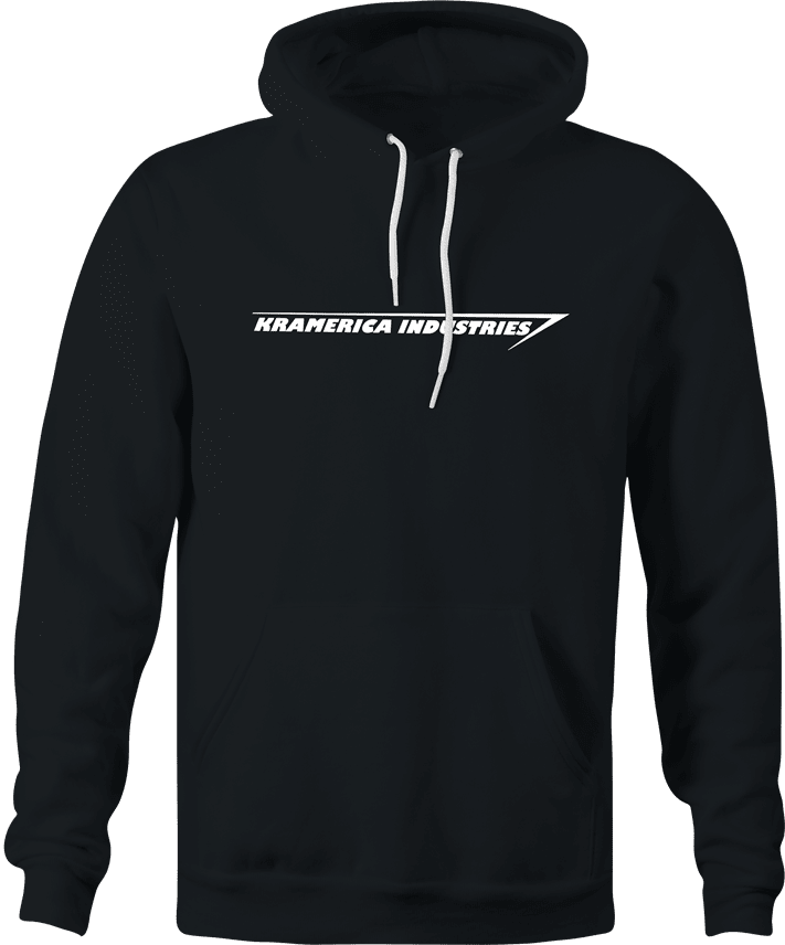Funny Seinfeld Kramerica Industries Parody Black Hoodie